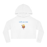 Women’s Cropped Hooded Sweatshirt  - Cute as Can Bee