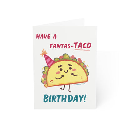 FantasTACO Birthday Card (1, 10, 30, and 50pcs)