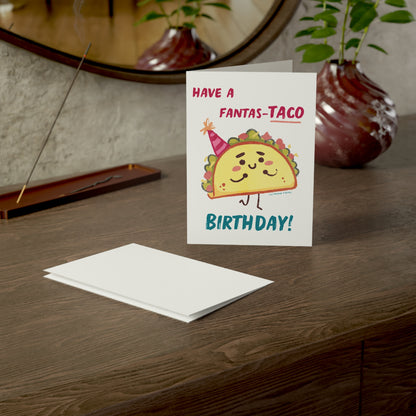 FantasTACO Birthday Card (1, 10, 30, and 50pcs)