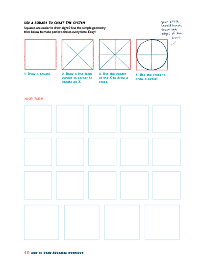 Digital Download - Draw With Confident Lines Workbook