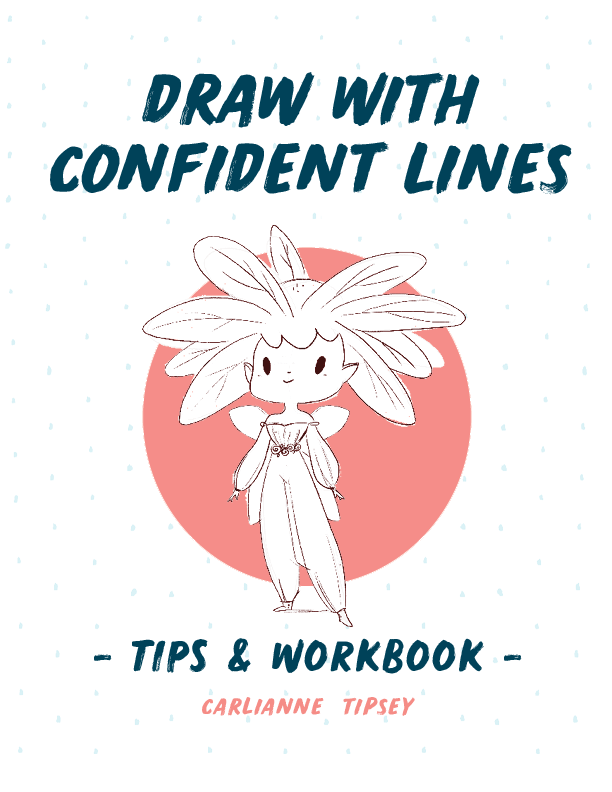 Digital Download - Draw With Confident Lines Workbook