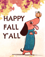 Print of the Month (Sept) - Happy Fall Y’all (8x10)