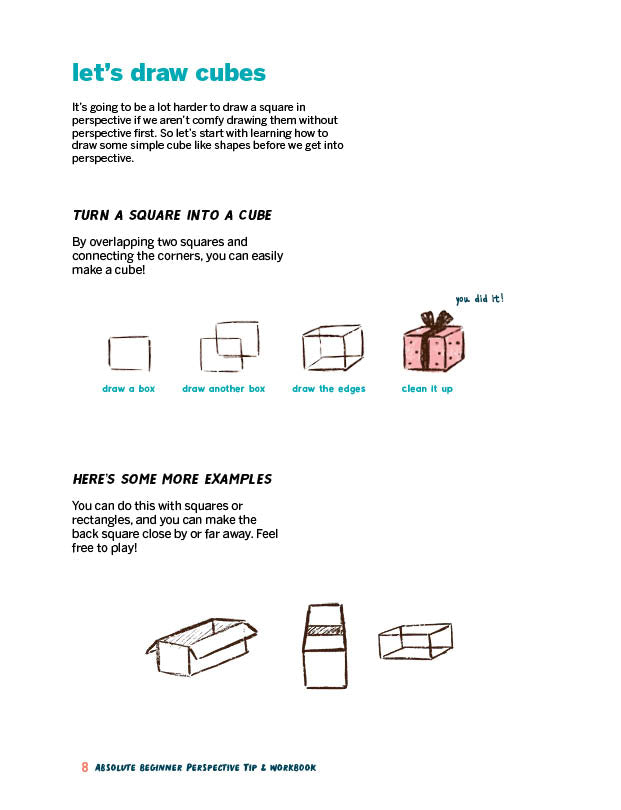 E-book - Absolute Beginner Perspective Tips &amp; Workbook