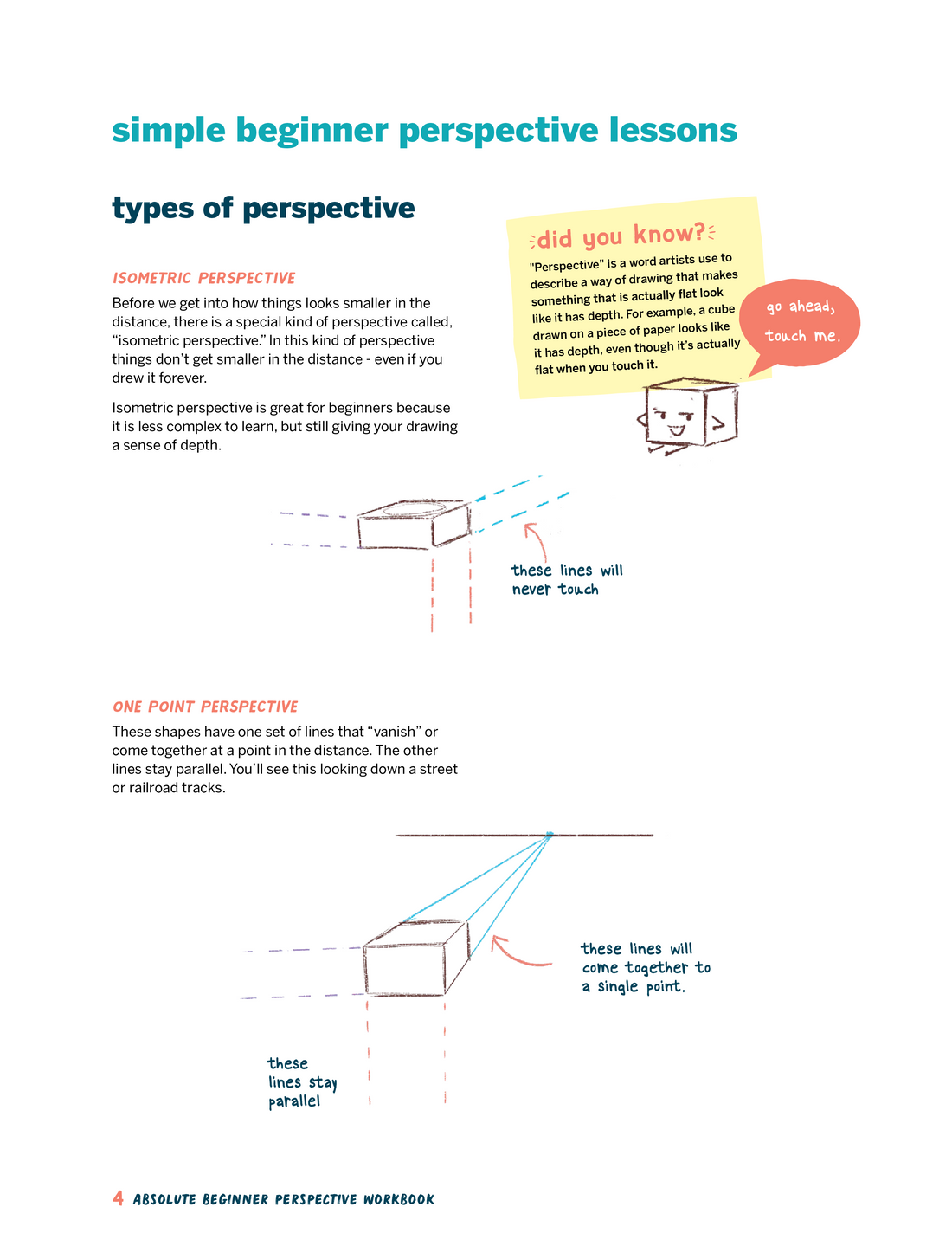 Digital Download - Absolute Beginner Perspective Digital Workbook