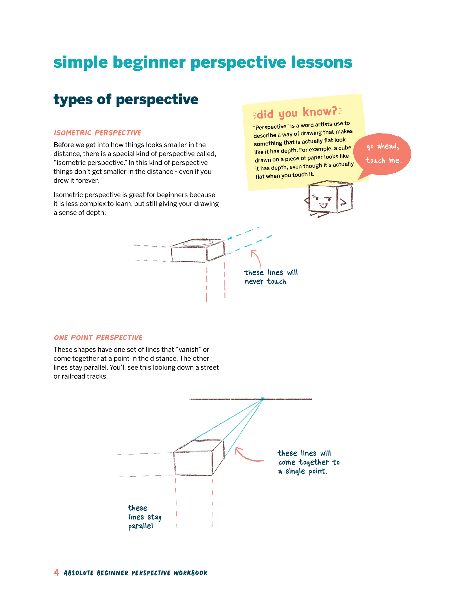 Digital Download - Absolute Beginner Perspective Digital Workbook