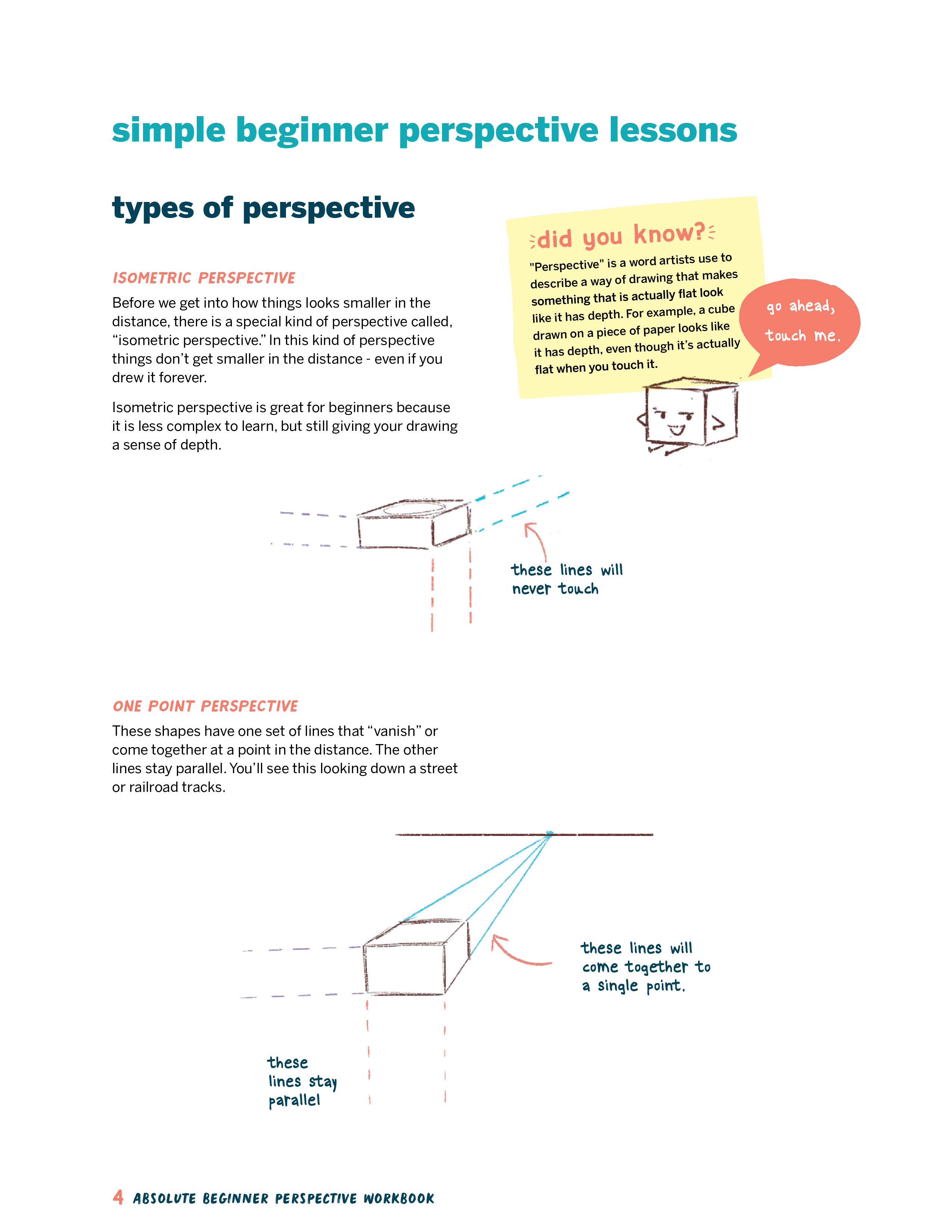 Digital Download - Absolute Beginner Perspective Digital Workbook