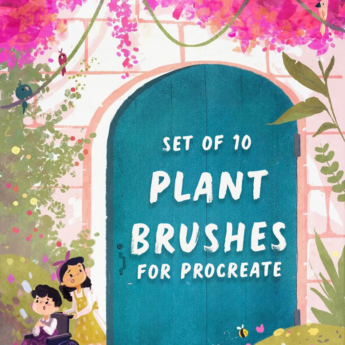 Procreate Brushes - Plant Life