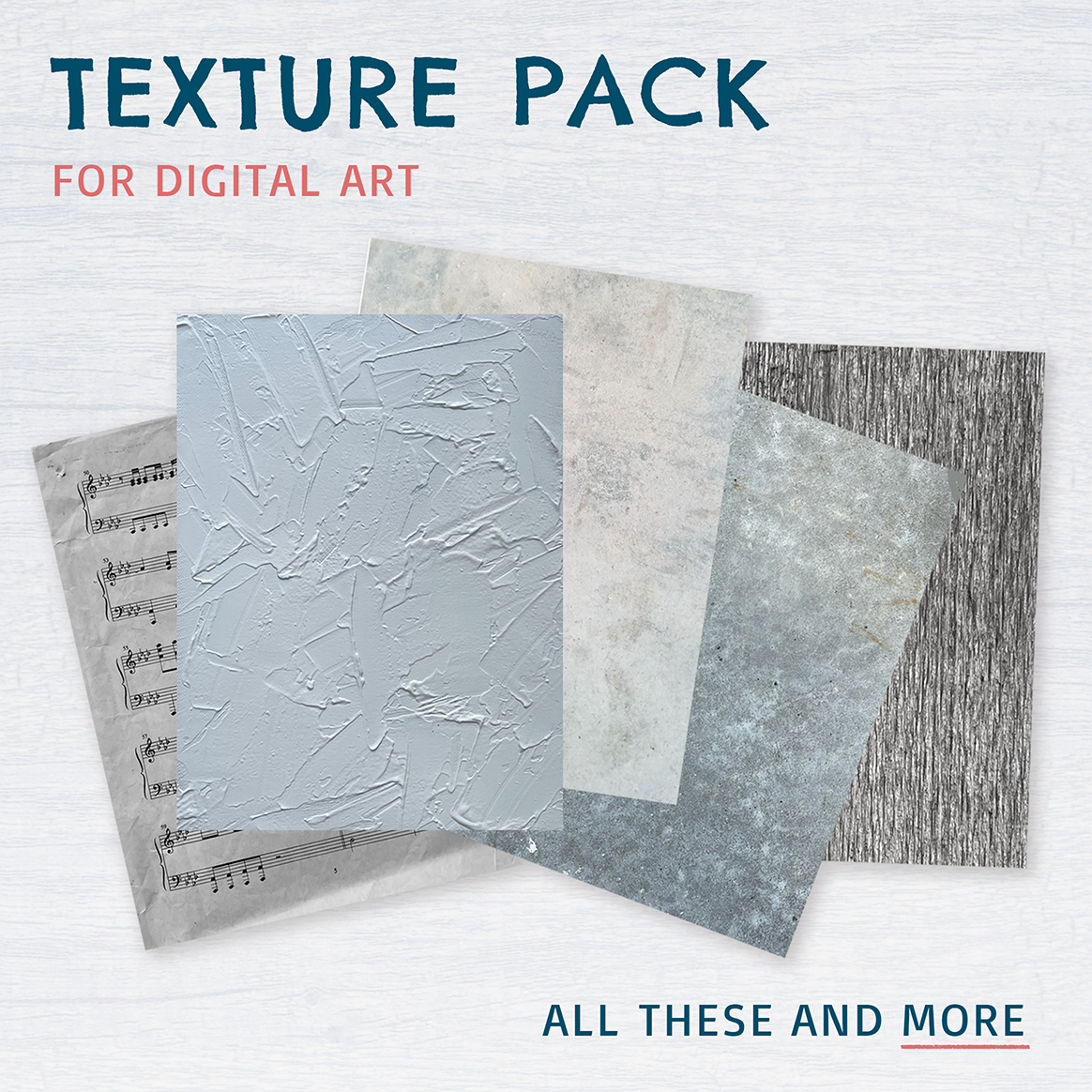 Digital Workbooks, Brushes and Textures.